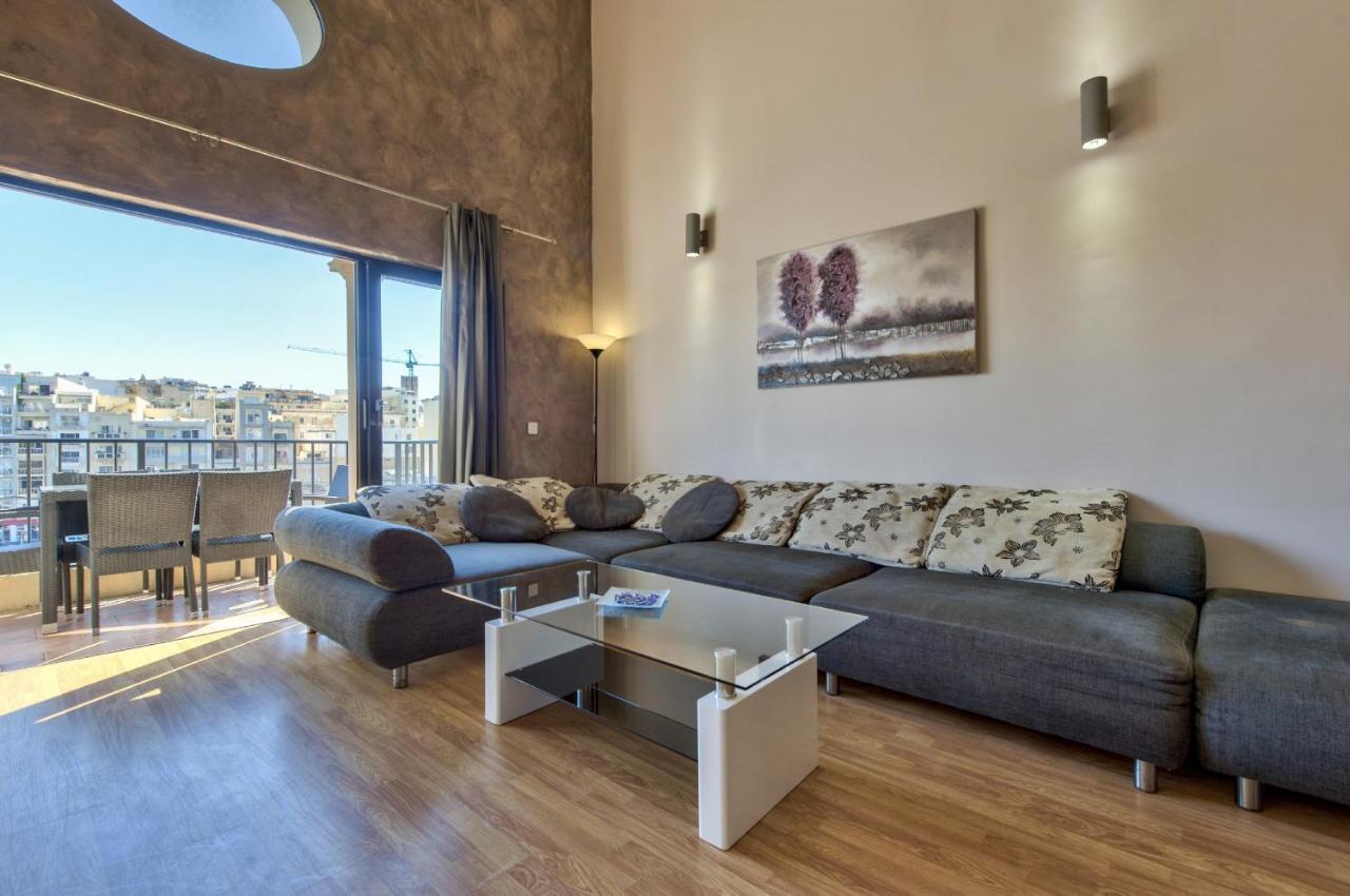 Spinola Court - Stunning Seaview Apartment & Penthouse On Spinola Bay By Shortletsmalta Saint Julian's Εξωτερικό φωτογραφία