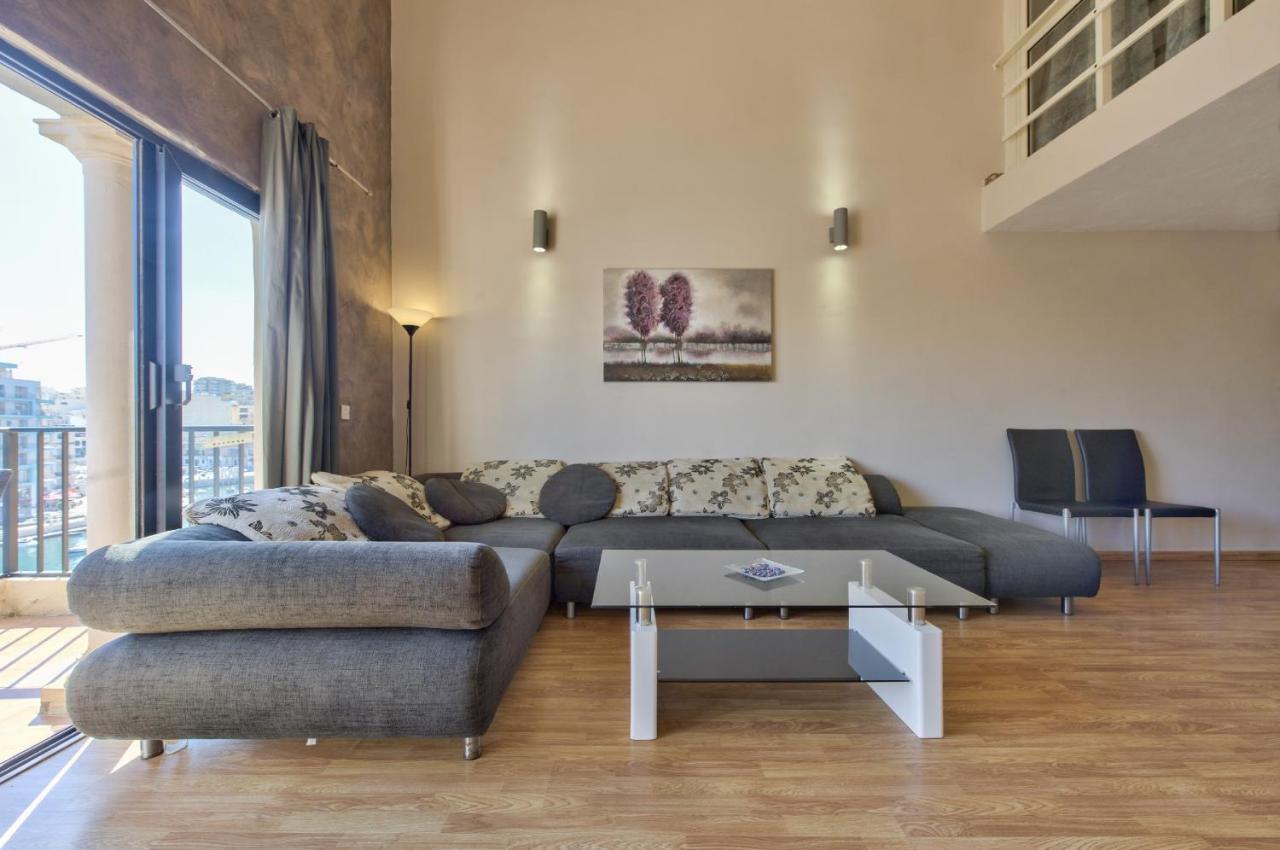 Spinola Court - Stunning Seaview Apartment & Penthouse On Spinola Bay By Shortletsmalta Saint Julian's Εξωτερικό φωτογραφία