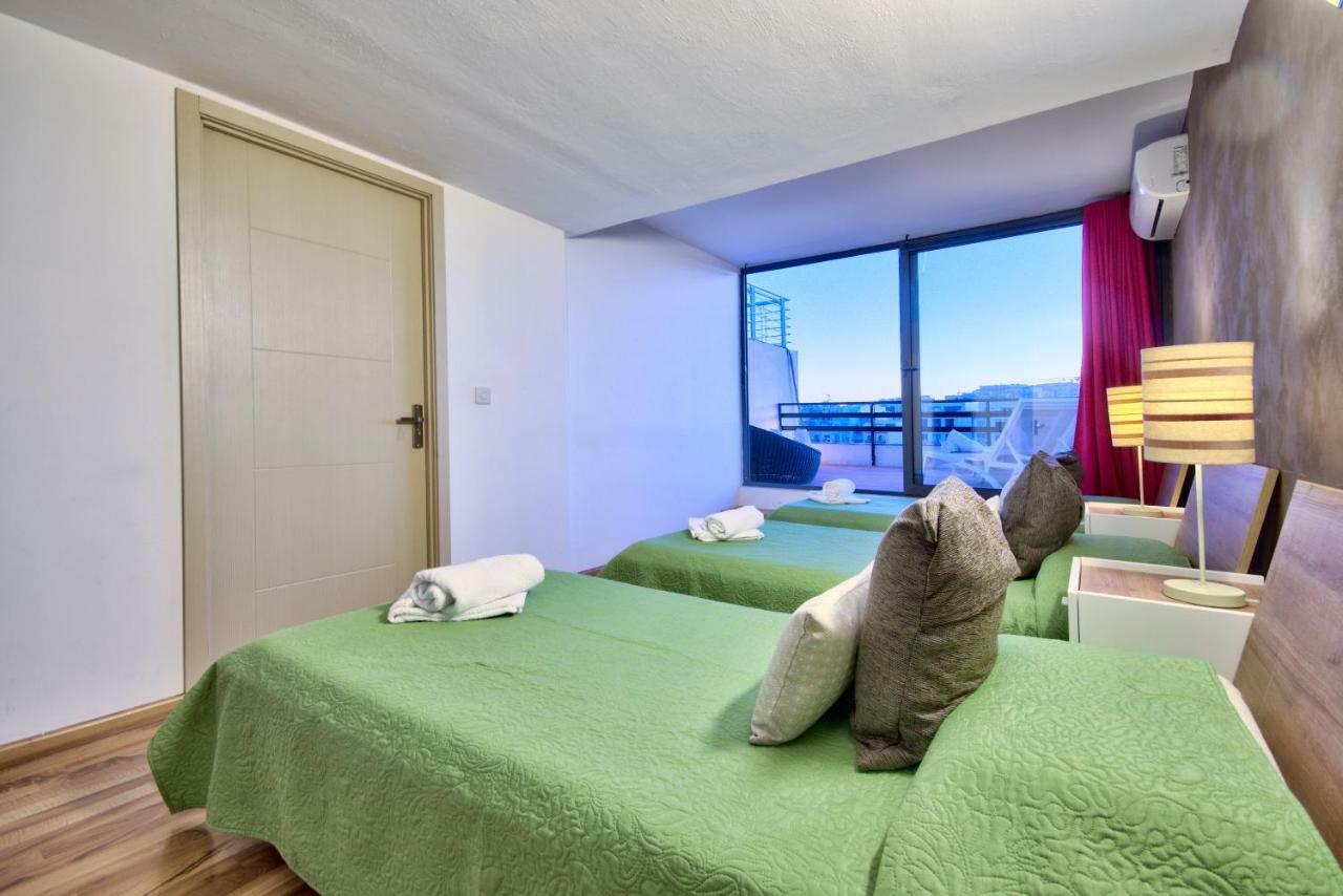 Spinola Court - Stunning Seaview Apartment & Penthouse On Spinola Bay By Shortletsmalta Saint Julian's Εξωτερικό φωτογραφία